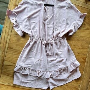 Forever 21 swim coverup romper